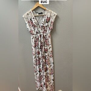 Due Time Maternity Maxi Dress
